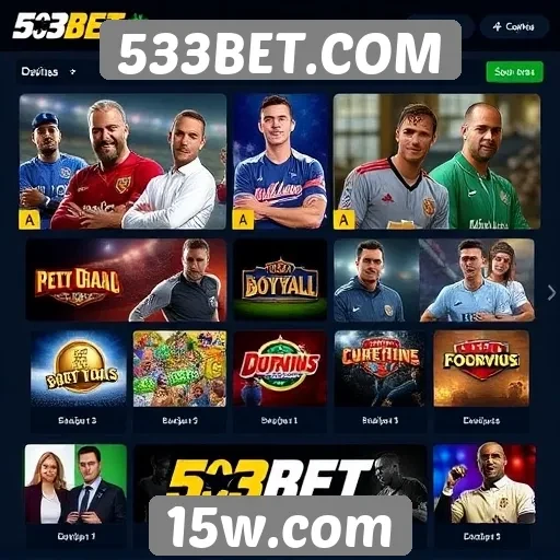 Avaliação dos jogos disponíveis no 533BET.COM
